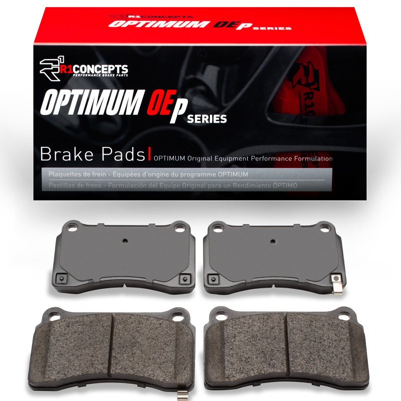 Nissan GT-R Brake Pads - Rear - R1 Concepts - Optimum OE - `09-`24